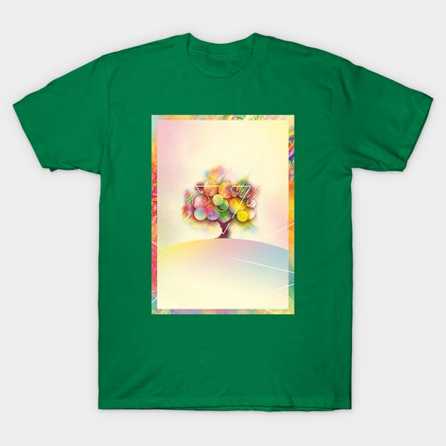 Colorful tree on a hill T-Shirt by Graph'Contact